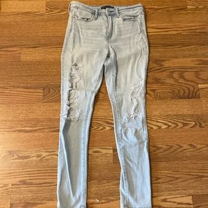 Abercrombie & Fitch destroyed skinny jeans